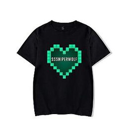 Sssniperwolf Print Vintage T-Shirts