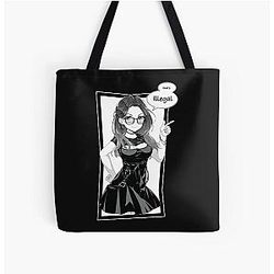 SSSniperWolf Bags - That's Illegal  Limited Edition All Over Print Tote Bag RB1207