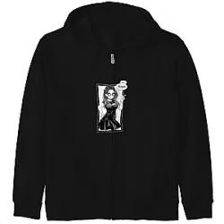 SSSniperWolf Zipped Hoodies - Anime Style "That's Illegal" Graphic
