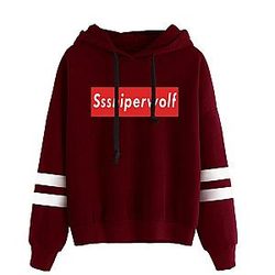 3D Red Edition  SSSniperWolf Hoodies