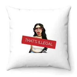 That's Illegal Meme PTTT0303 SSSniperWolf Pillows