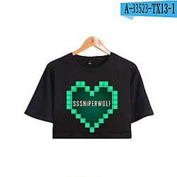 SSSniperWolf Printed Vintage T-Shirts