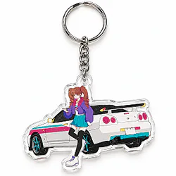 Anime GTR  SSSniperWolf Keychains