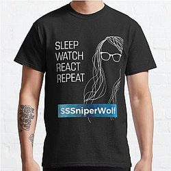 SSSniperWolf T-Shirts - SSSniperWolf Classic T-Shirt RB1207