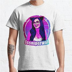 SSSniperWolf T-Shirts - Sssniperwolf Gradiant Classic T-Shirt