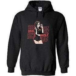 SssniperWolf Hoodies - Hi Selfie Cute Art Printed Pullover Hoodie