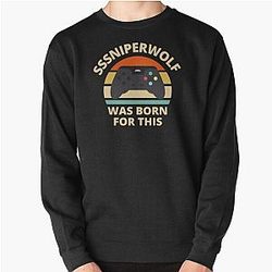 SSSniperWolf Sweatshirts - Sssniperwolf  Pullover Sweatshirt RB1207