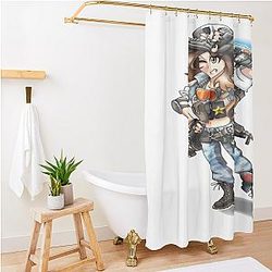 Sss Sniper Wolf Shower Curtain Premium Merch Store