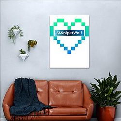 Sssniperwolf Canvas Print Premium Merch Store