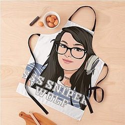 Sss Sniper Wolf Essential Apron Premium Merch Store