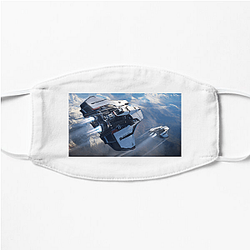 Star Citizen Unique Spaceship Design Motif Star Citizen Face Masks