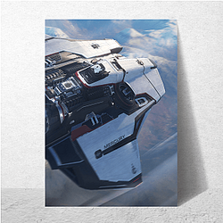 Star Citizen Unique Spaceship Design Motif Star Citizen Posters