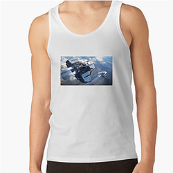 Star Citizen Unique Spaceship Design Motif Star Citizen Tank Tops