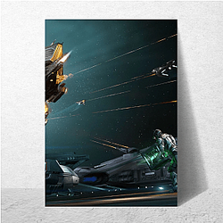 Star Citizen Pledge Your Allegiance Graphic Star Citizen Posters