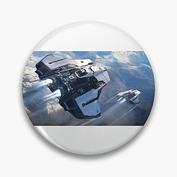 Star Citizen Unique Spaceship Design Motif Star Citizen Pins
