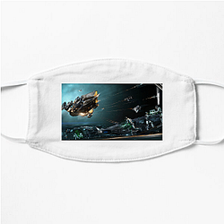 Star Citizen Pledge Your Allegiance Graphic Star Citizen Face Masks