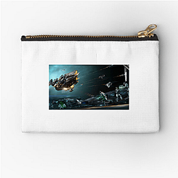 Star Citizen Pledge Your Allegiance Graphic Star Citizen Zipper Pouches