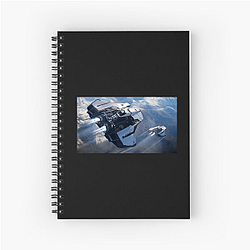 Star Citizen Unique Spaceship Design Motif Star Citizen Notebook