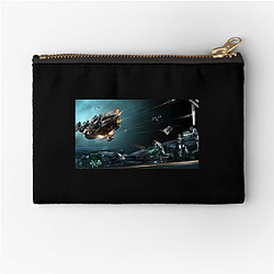 Star Citizen Pledge Your Allegiance Graphic Star Citizen Zipper Pouches