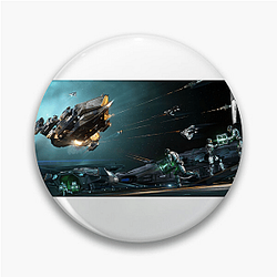 Star Citizen Pledge Your Allegiance Graphic Star Citizen Pins