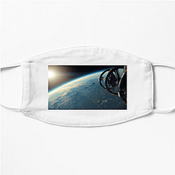 Star Citizen Dream Big Fly Everywhere Aesthetic Star Citizen Face Masks
