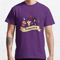 Stardew Valley T-shirts - Stardew Valley- Sebastian Classic T-Shirt