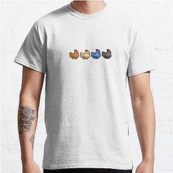 Stardew Valley T-shirts - 4 kippen Stardew Valley Klassieke T-shirt