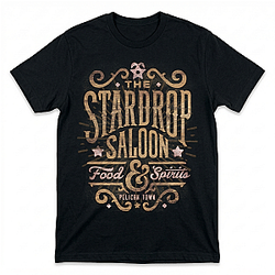 Stardrop Saloon PTTT3103 Stardew Valley T-Shirts