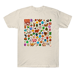 Relaxing Farm Life Simulation NTAN1304 Stardew Valley T-Shirts