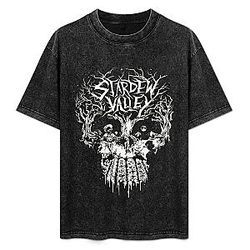 Skulldew Valley PTTT2906 Washed  Stardew Valley T-Shirts