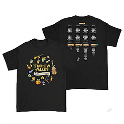 Symphony of Seasons Tour LA1707 Stardew Valley T-Shirts
