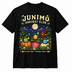 Stardew Valley Junimo Harvest Club Shirt NTT2209 Stardew Valley T-Shirts