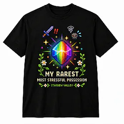 Stardew Valley Prismatic Shard Shirt NTT2209 Stardew Valley T-Shirts