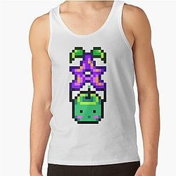 Stardew Valley Tanktops - Stardew Valley - Junimo met Stardrop Tank Top