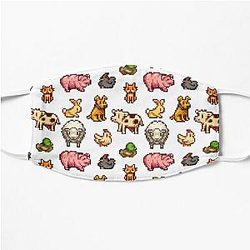 Stardew Valley Gezichtsmaskers. stardew valley dieren Plat masker