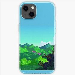 Stardew Valley Gevallen Stardew Valley Scene iPhone Soft Case openen