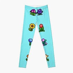 Stardew Valley Leggings - Stardew Valley Bloemen