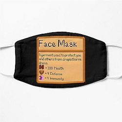 Stardew Valley Gezichtsmaskers. Stardew Valley Gezichtsmasker platmasker