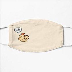 Stardew Valley Gezichtsmaskers - Boze kip Stardew Valley Plat masker