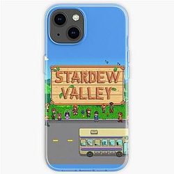 Stardew Valley Gevallen Stardew Valley Bus iPhone Soft Case