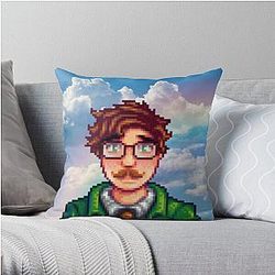 Stardew Valley Kussens Stardew Valley: Harvey Throw Pillow