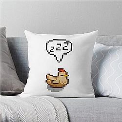Stardew Valley Kussens Stardew Valley Slapen White Chicken Classic T-Shirt Design Shirts Gooi kussen