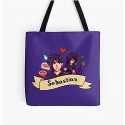 Stardew Valley Zakken - Stardew Valley- Sebastian All Over Print Tote Bag