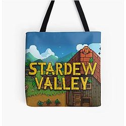 Stardew Valley Zakken - Stardew Valley Overal afdrukken tote tas
