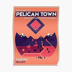 Stardew Valley Posters - Welkom in Pelican Town - Stardew Valley Poster