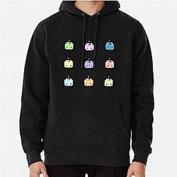 Stardew Valley Hoodies. Stardew Valley Pastel Junimos Gift T-Shirt Pullover Hoodie
