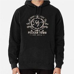 Stardew Valley Hoodies. Stardew Valley pelican Town Pullover Hoodie
