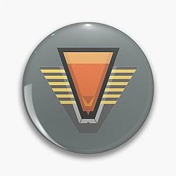 Stargate SG1 Ispirato Chevrons perno modello chiuso