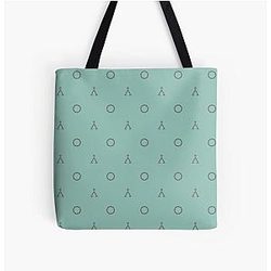 Stargate e Terra Simbolo Tutto Sopra Stampa Tote Bag