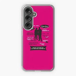 Stargate SG-1 - Citazioni Sam & Jack (PinkWhite design - copertura iPhone) Custodia morbida Samsung Galaxy